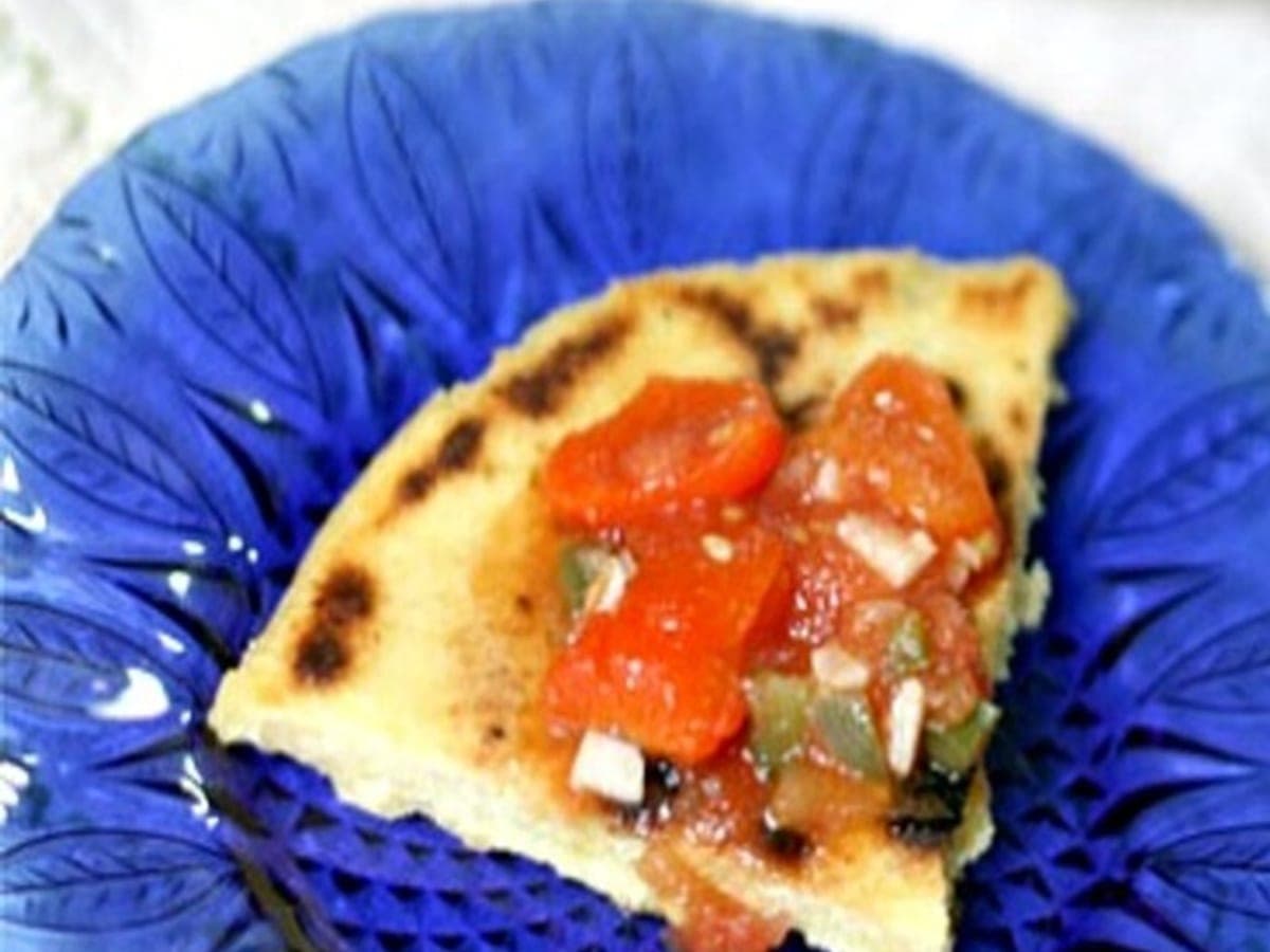Algerian Bouzgene Berber Bread with Roasted Pepper Sauce — Algerian recipe