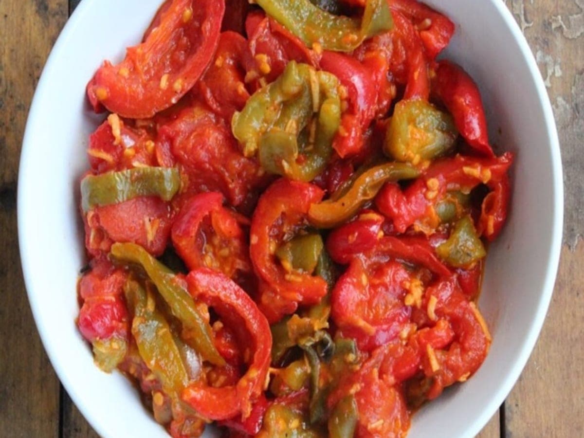 Algerian Flafla (Bell Pepper Salad) — Algerian recipe