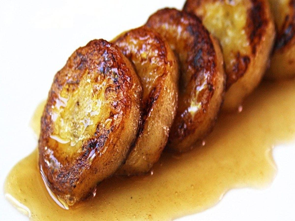 Banana den Forno — International recipe