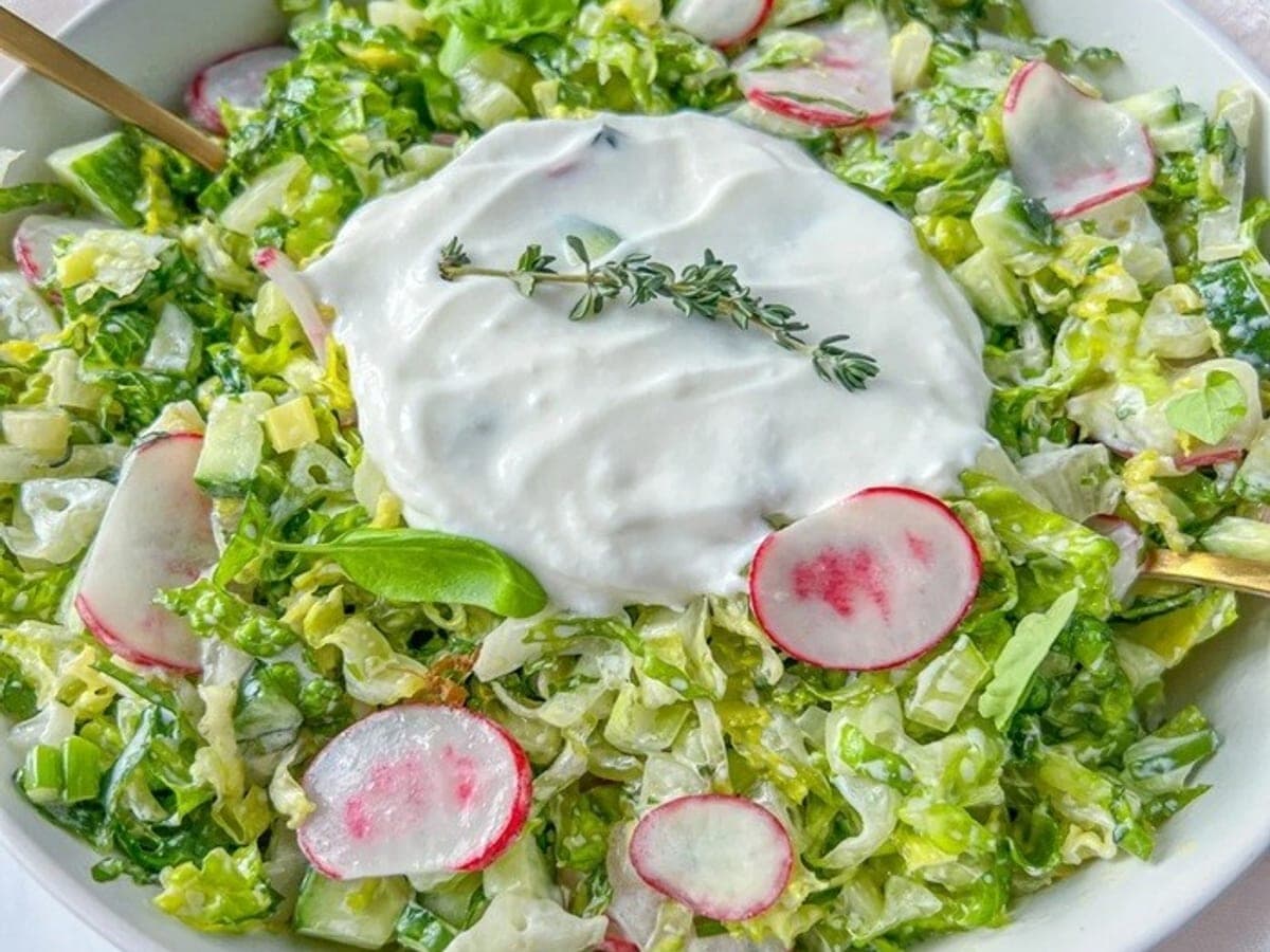Bulgarian Green Salad — International recipe