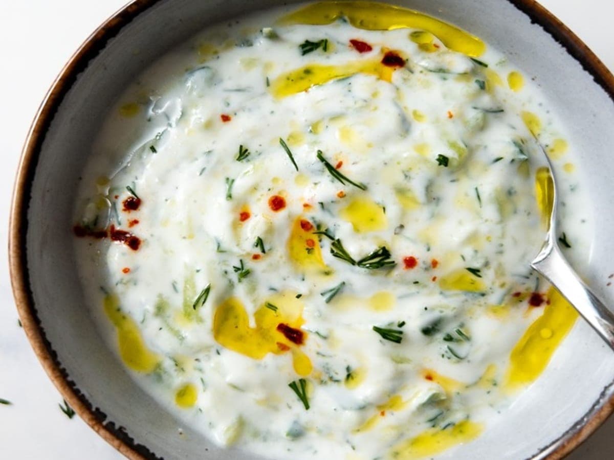 Cacik — Turkish recipe