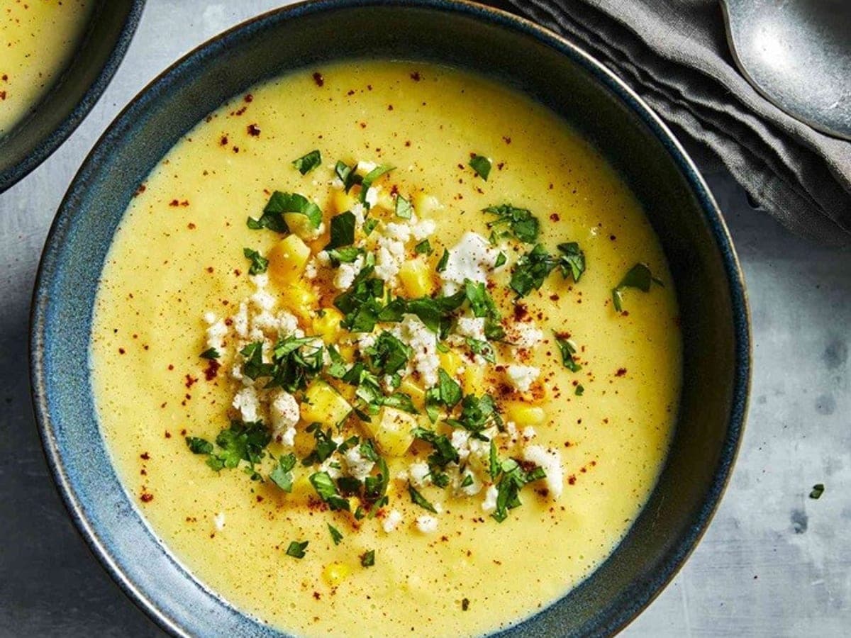 Creamy Corn Soup Recipe — International recipe