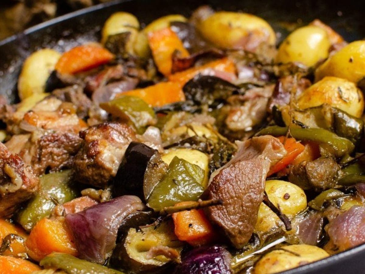 Croatian lamb peka — Croatian recipe