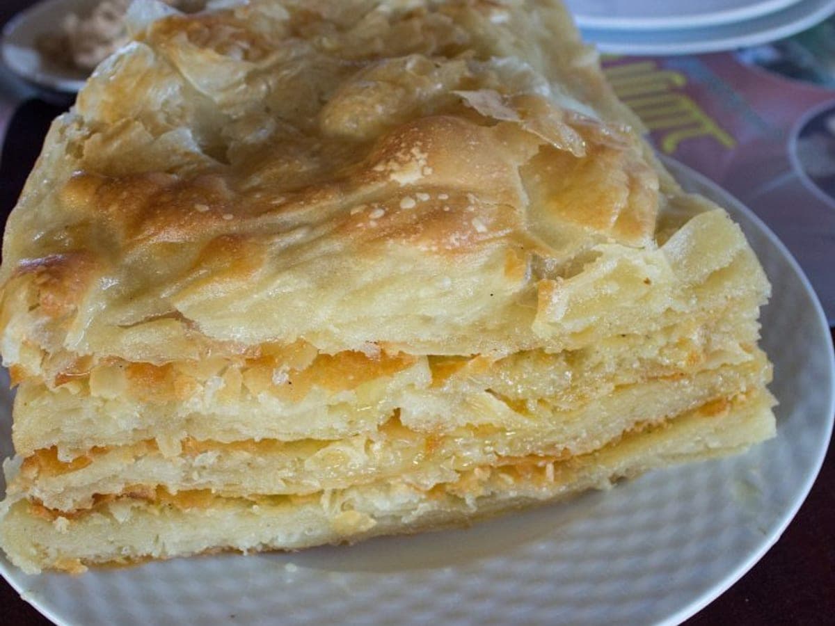 Feteer Meshaltet — Egyptian recipe