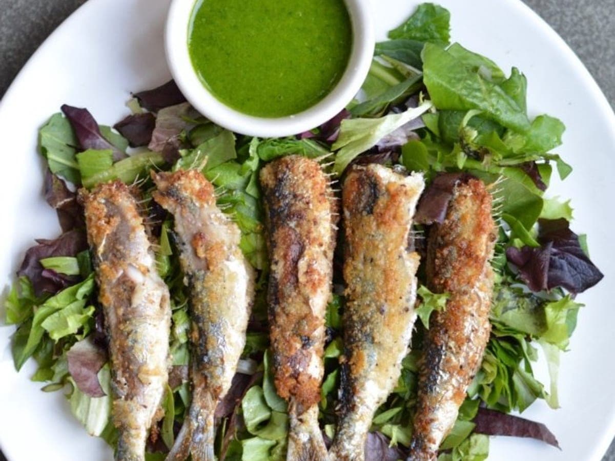 Fresh sardines — Croatian recipe