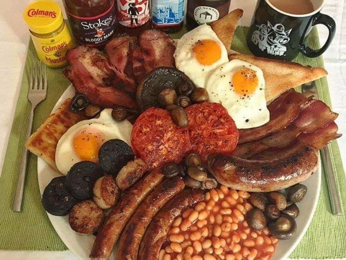 Full English Breakfast — British recipe