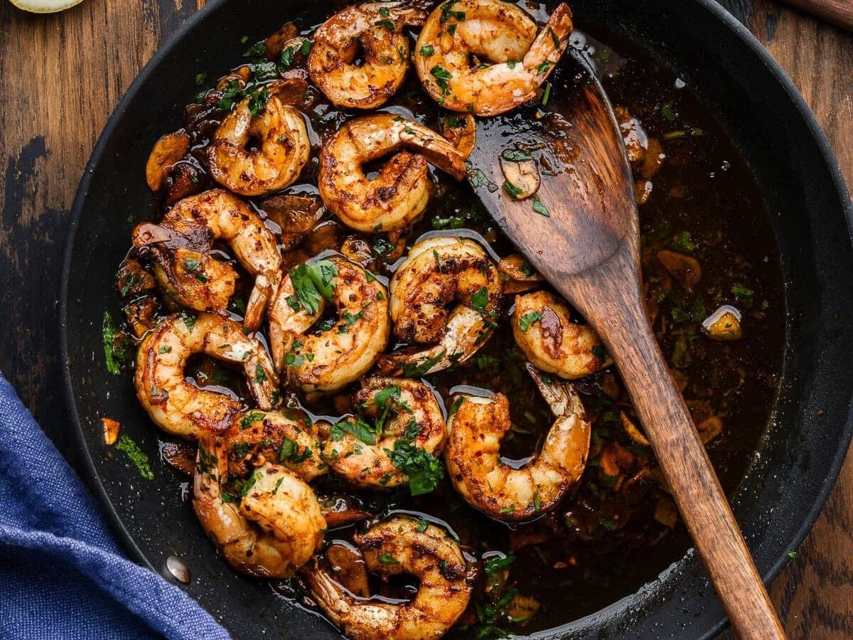 Gambas al ajillo — Spanish recipe