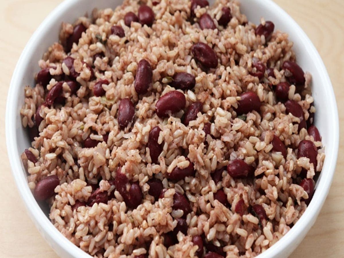 Jamaican Instant Pot Rice and Beans — Jamaican recipe