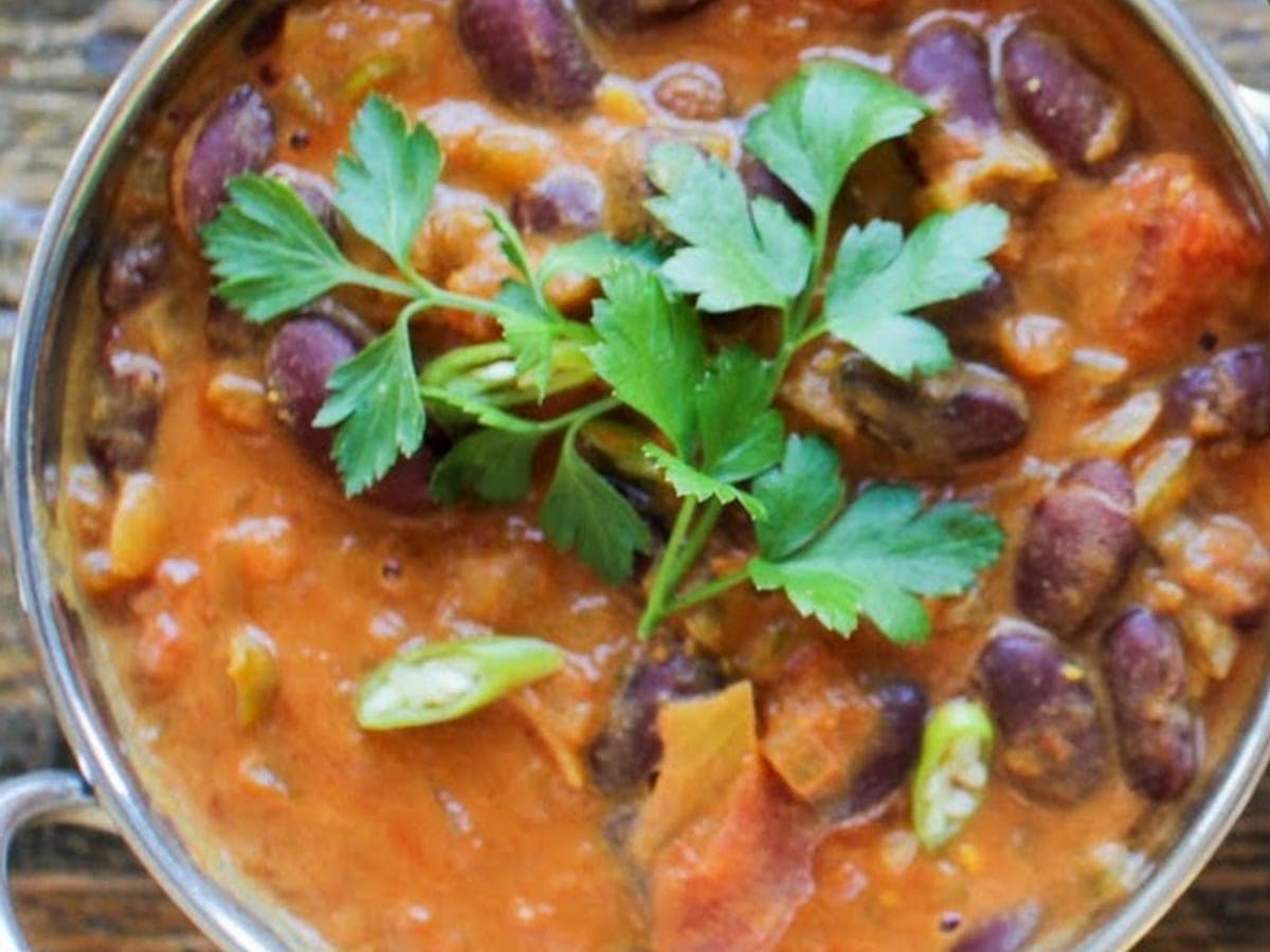 Kidney Bean Curry — India recipe