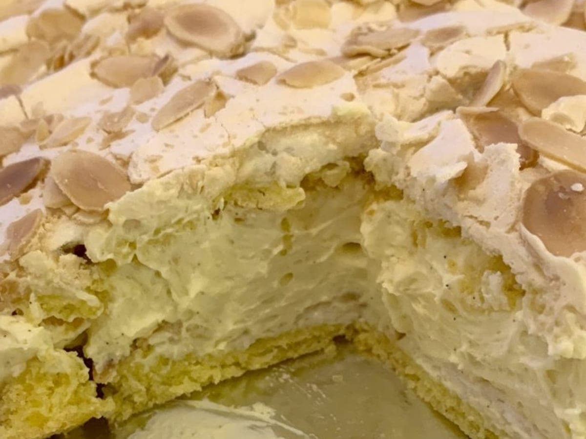 Kvæfjord Cake “Verdens Beste” (World’s Best Cake) — Norway recipe