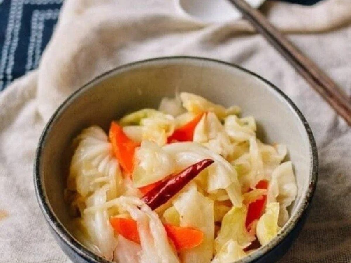Lao Som Pak Pickled Cabbage — International recipe