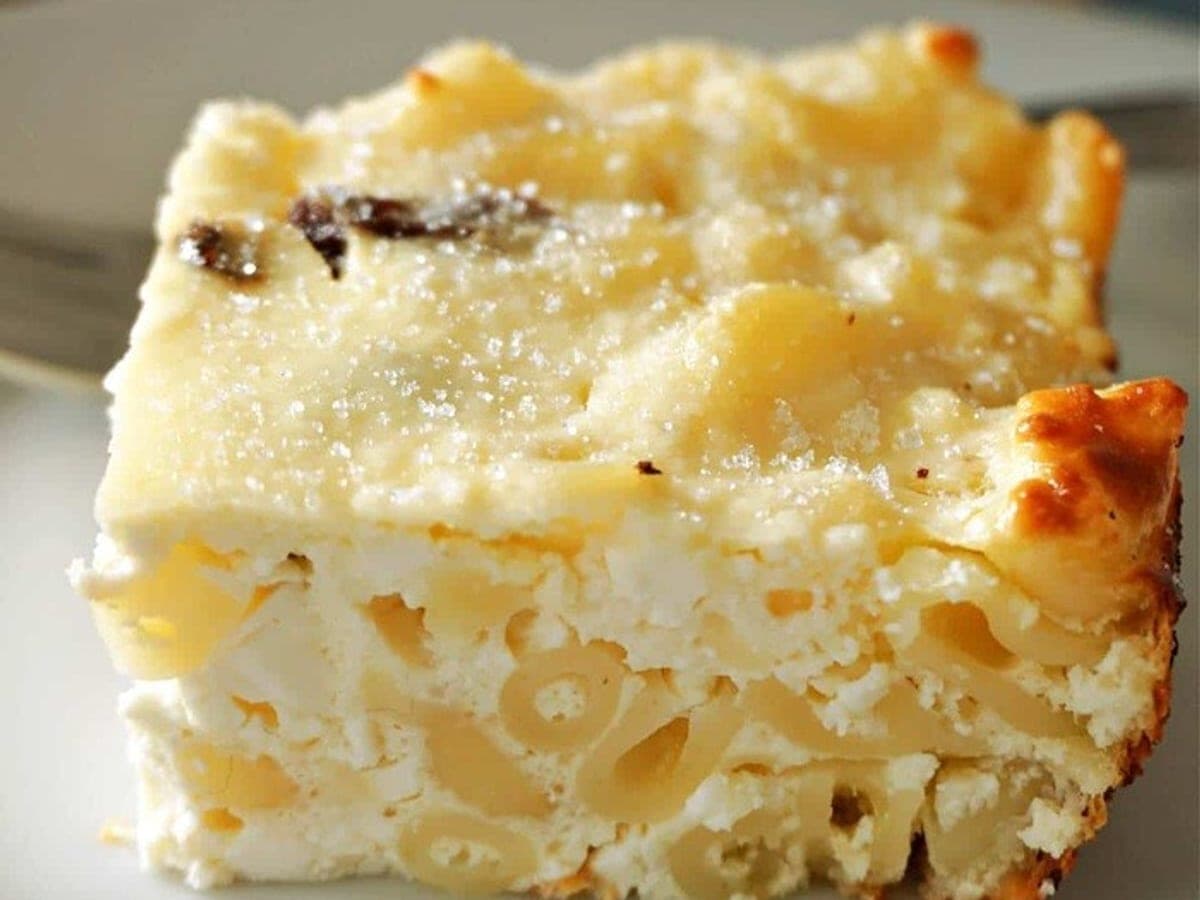 Macaroni Pudding — International recipe