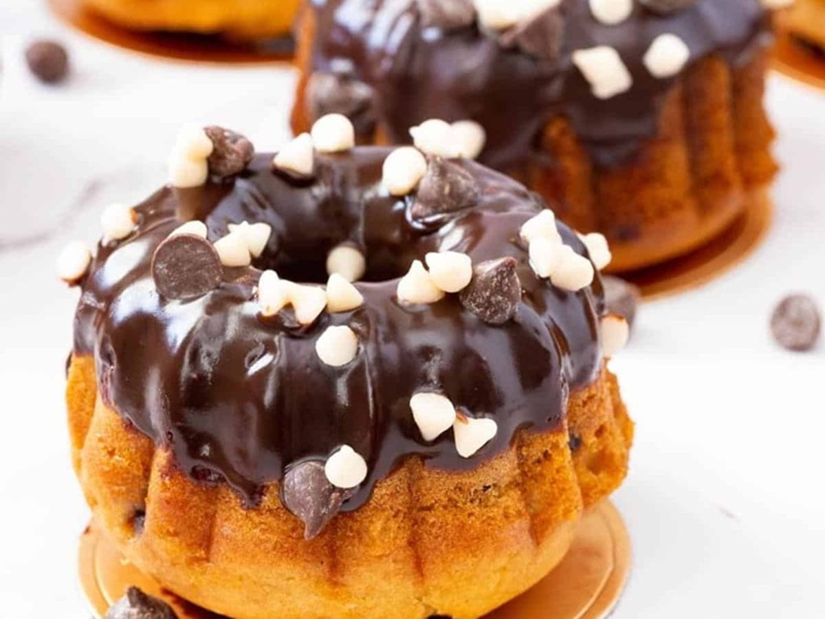 Mini bundt cakes — Polish recipe