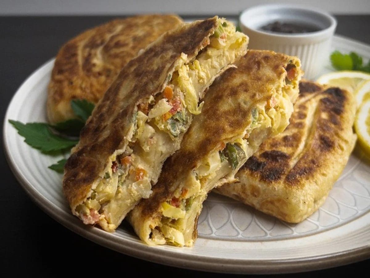 Mutabbaq — Saudi Arabian recipe