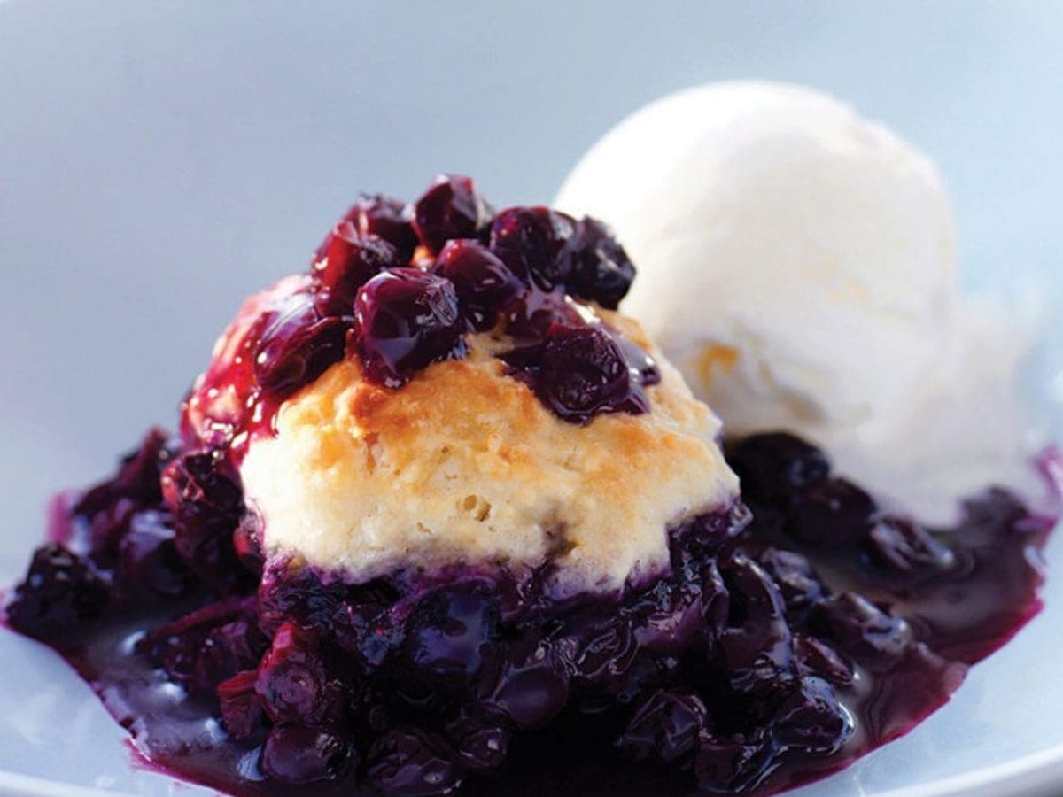 Peach & Blueberry Grunt — United States recipe