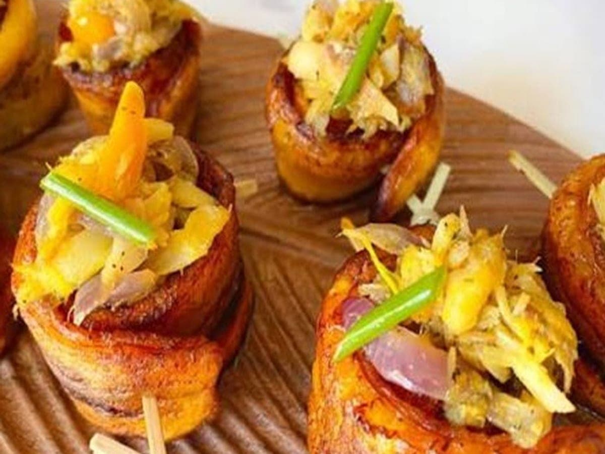 plantain rolls — International recipe
