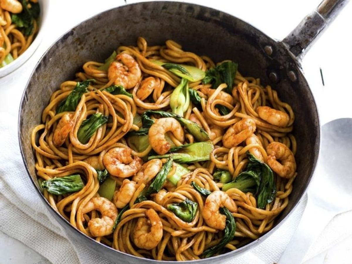 Prawn stir-fry — Thai recipe