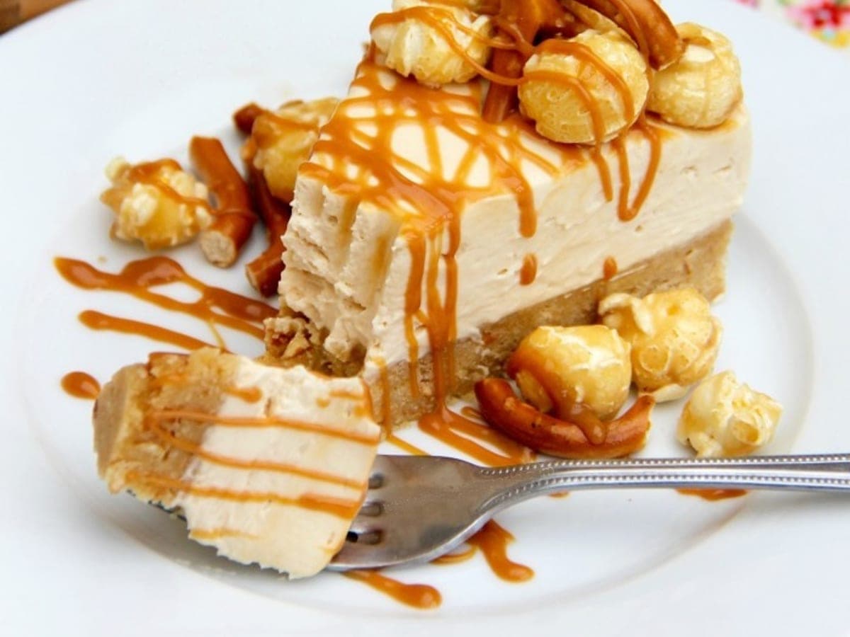 Salted Caramel Cheescake — United States recipe