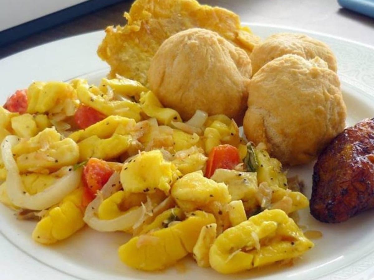 Saltfish and Ackee — Jamaican recipe