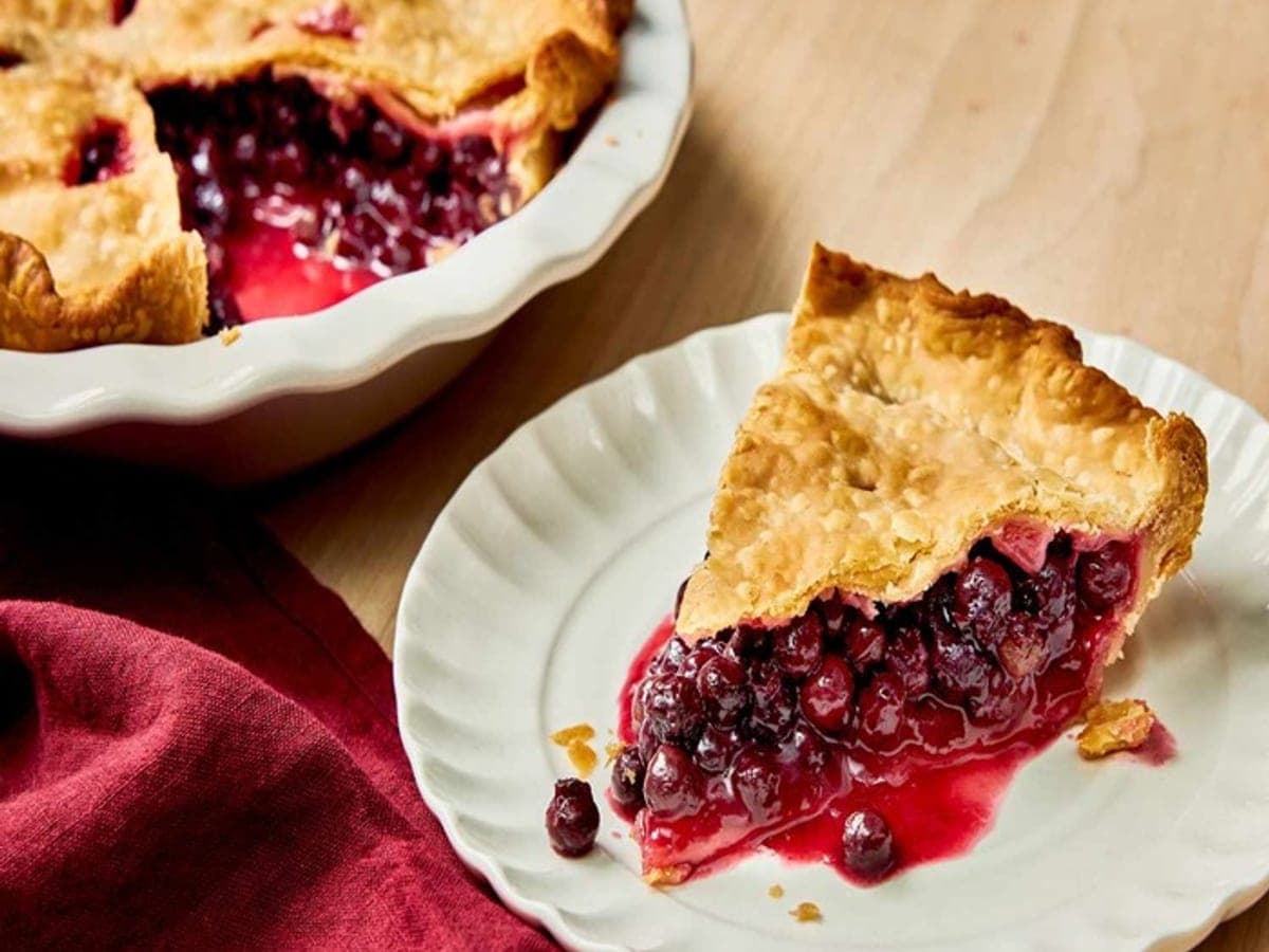 Saskatoon Pie — Canadian recipe