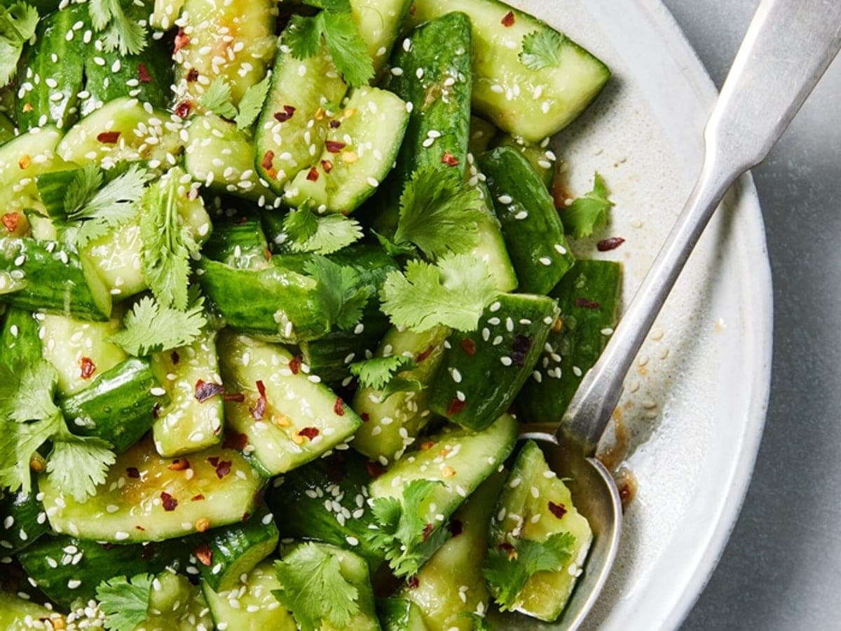 Sesame Cucumber Salad — Chinese recipe