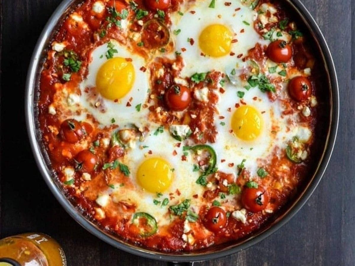 Shakshuka — Egyptian recipe