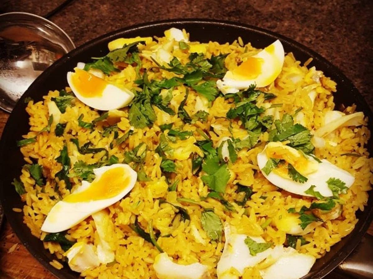 Smoked Haddock Kedgeree — India recipe