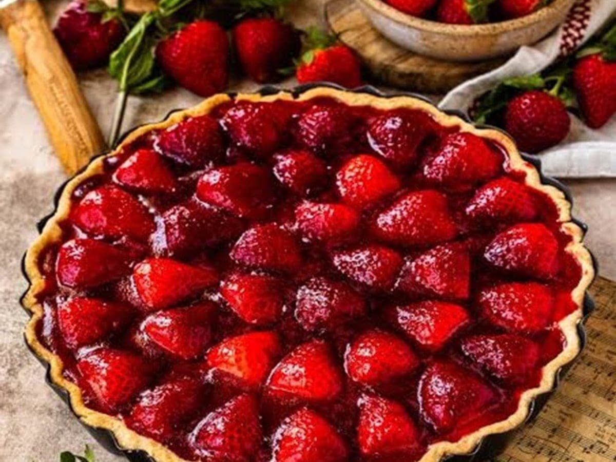 Strawberry tart — International recipe