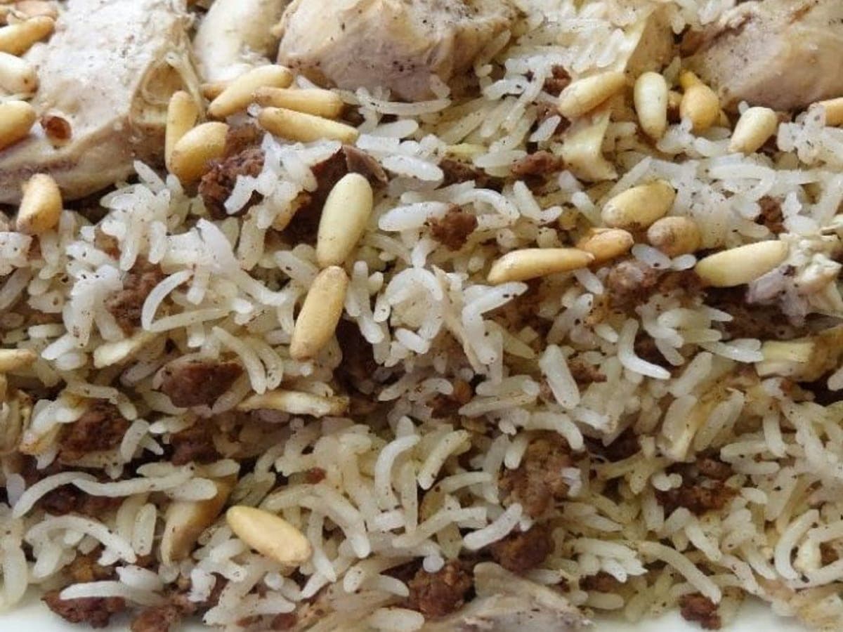 Syrian Rice with Meat — Syrian recipe