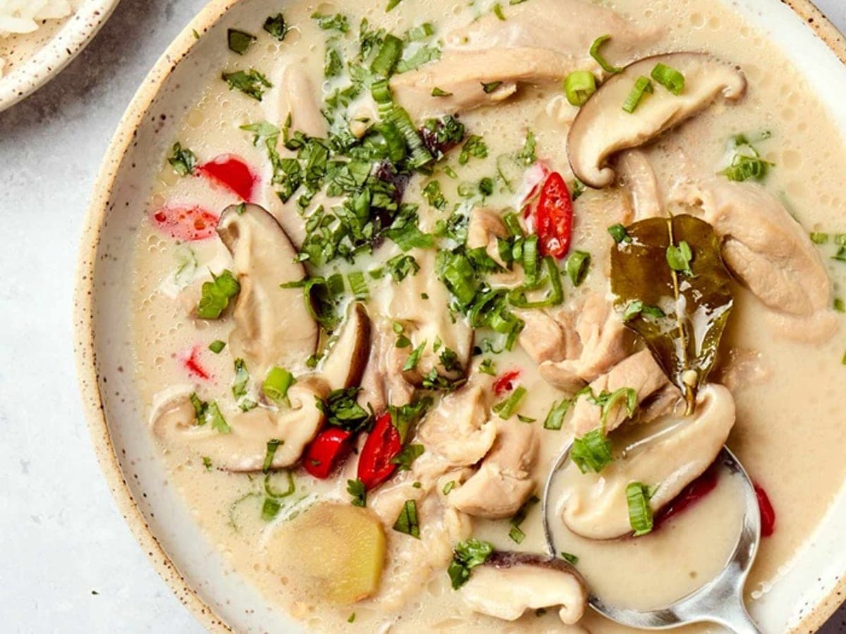 Tom kha gai — Thai recipe
