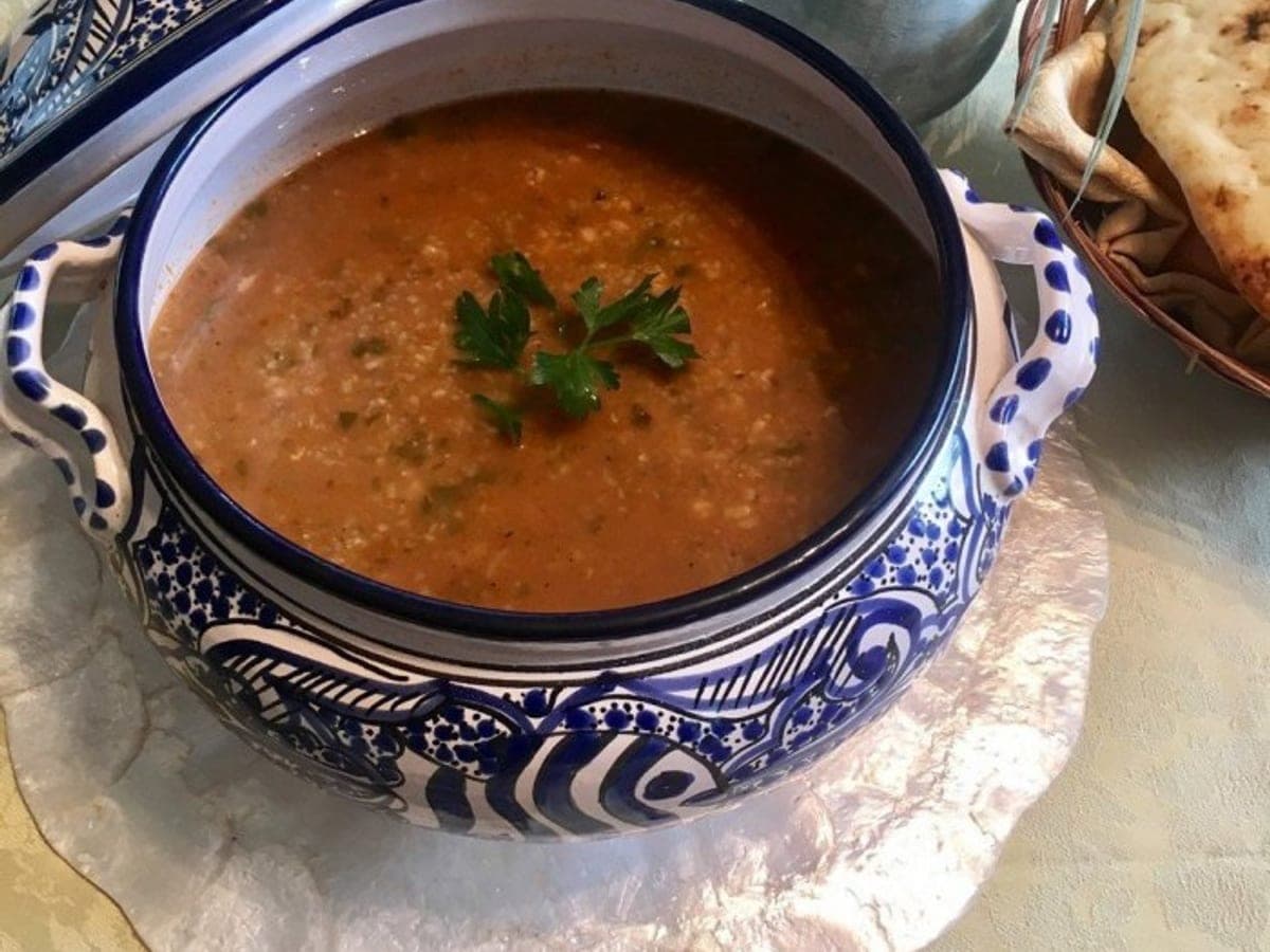 Tunisian Lamb Soup — Tunisian recipe