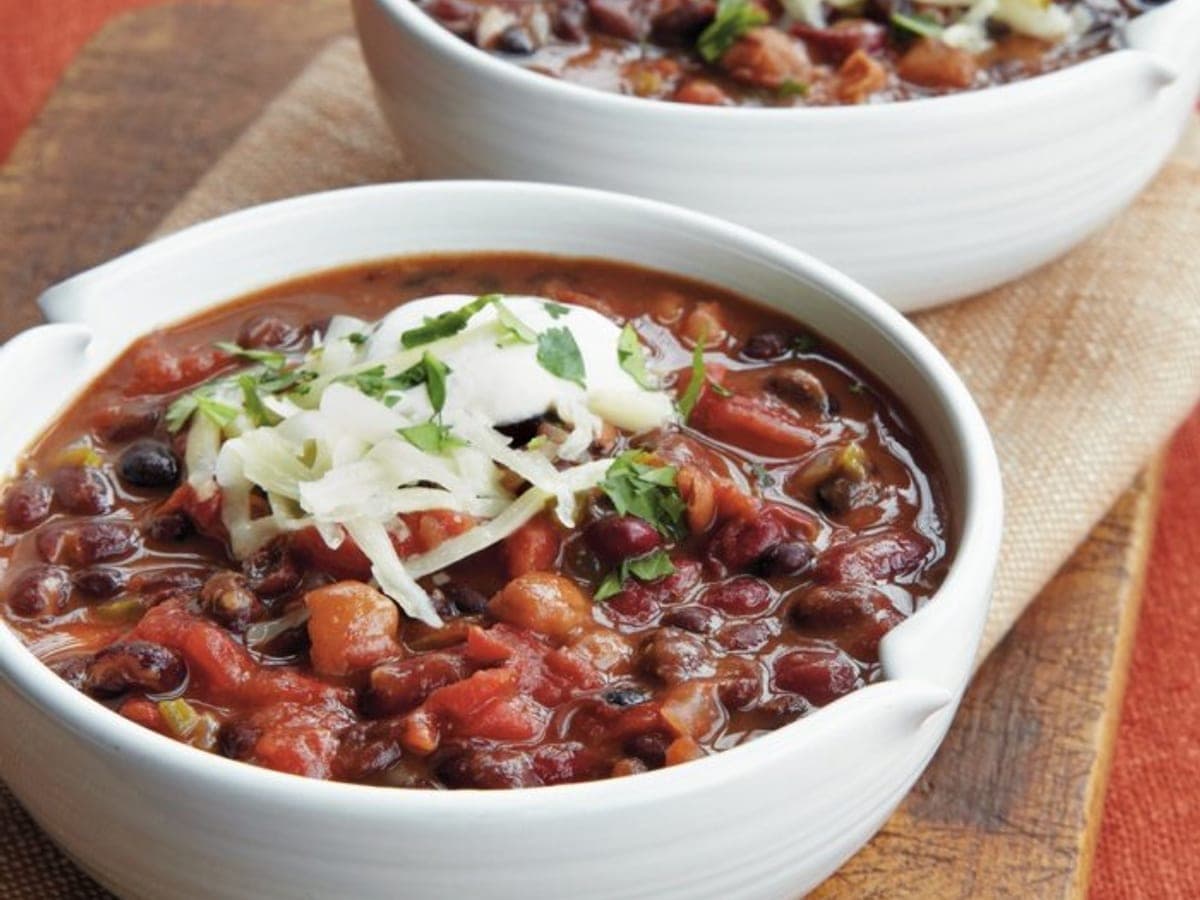 Vegetarian Chilli — British recipe
