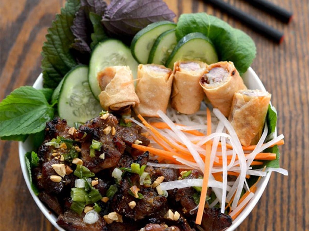 Vietnamese Grilled Pork (bun-thit-nuong) — Vietnamese recipe