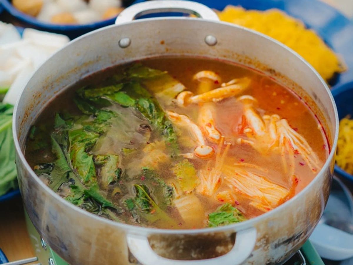 Vietnamese-style veggie hotpot — Vietnamese recipe