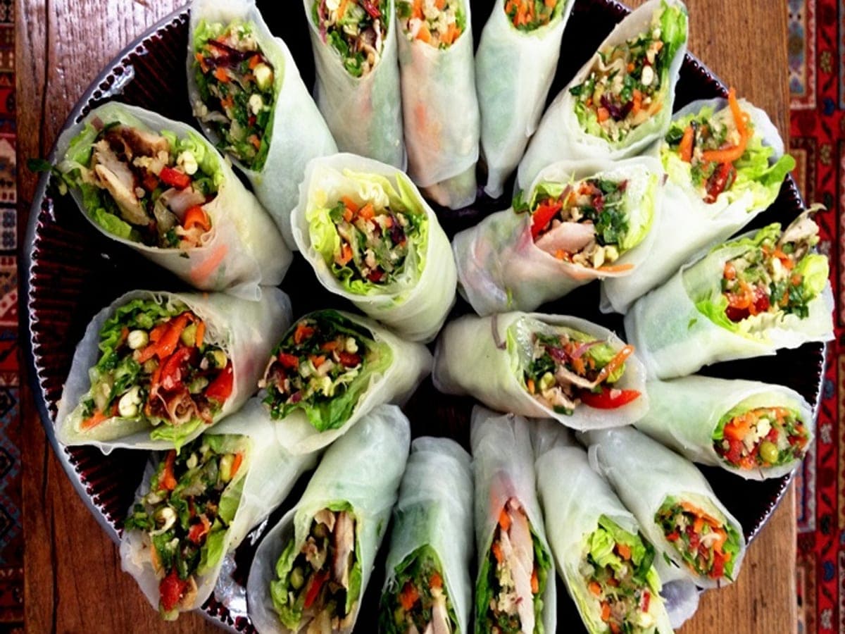 Vietnamese veg parcels — Vietnamese recipe
