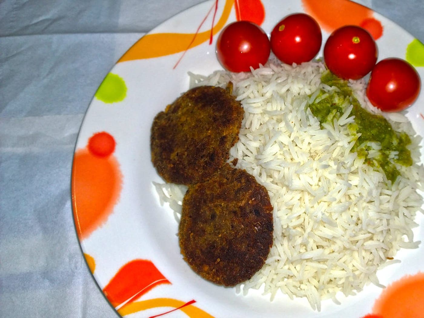 Chapli kebab burger — Tribal People Try recipe