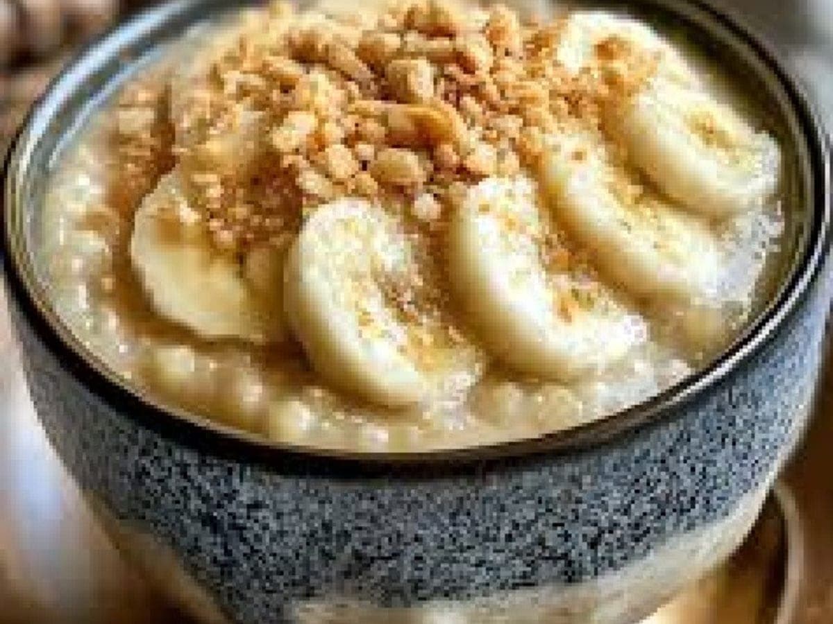 Authentic Laos Tapioca Pudding with Bananas — International recipe
