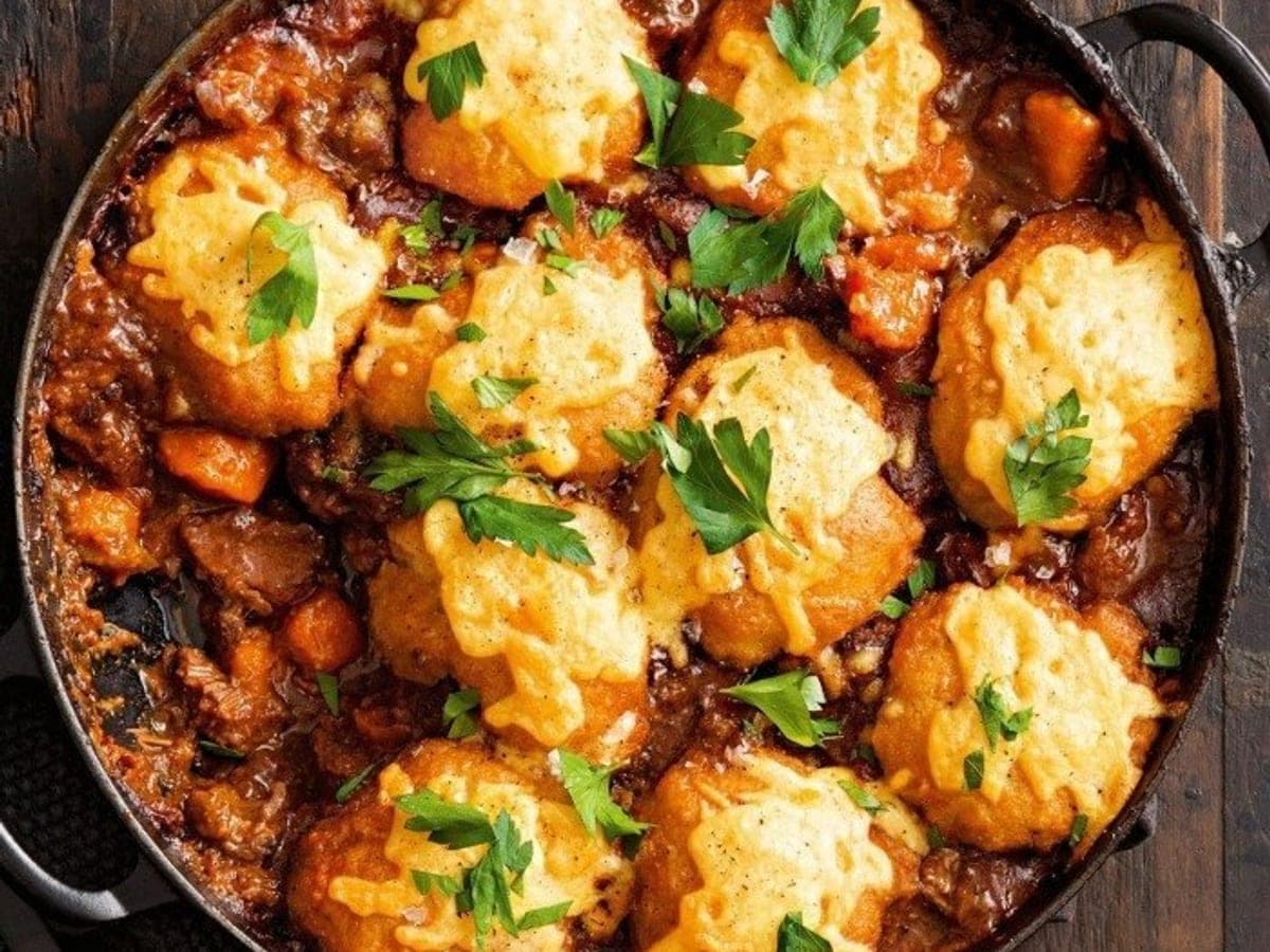 Beef Dumpling Stew — British recipe