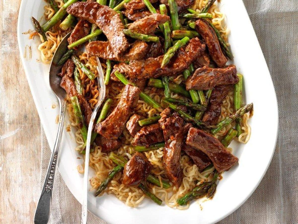 Beef Lo Mein — Chinese recipe
