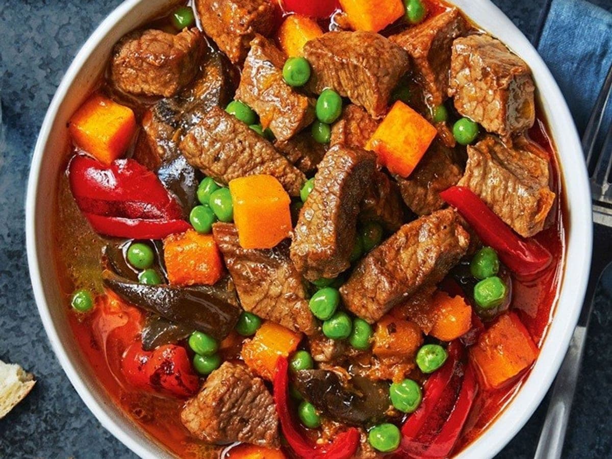 Beef pumpkin Stew — International recipe