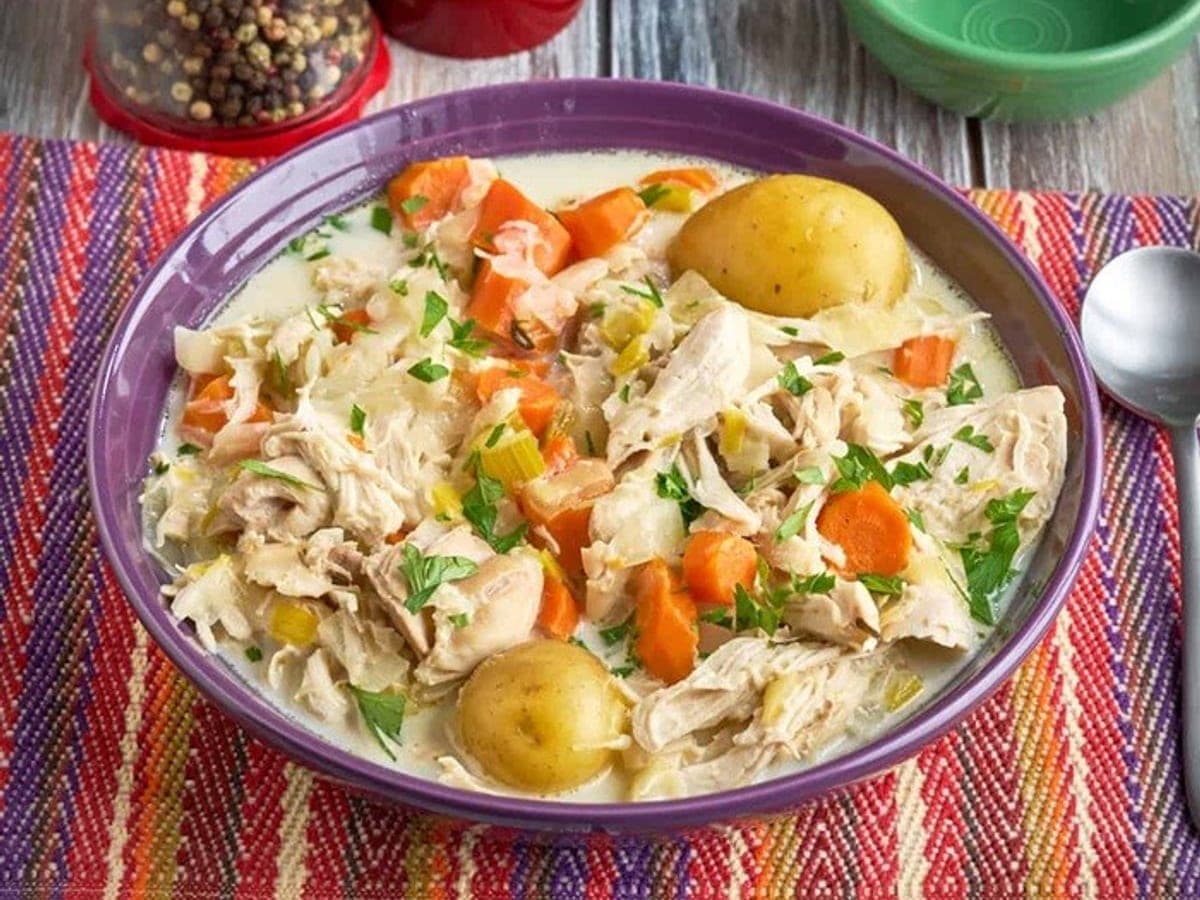 Belgian Waterzooi Chicken — International recipe
