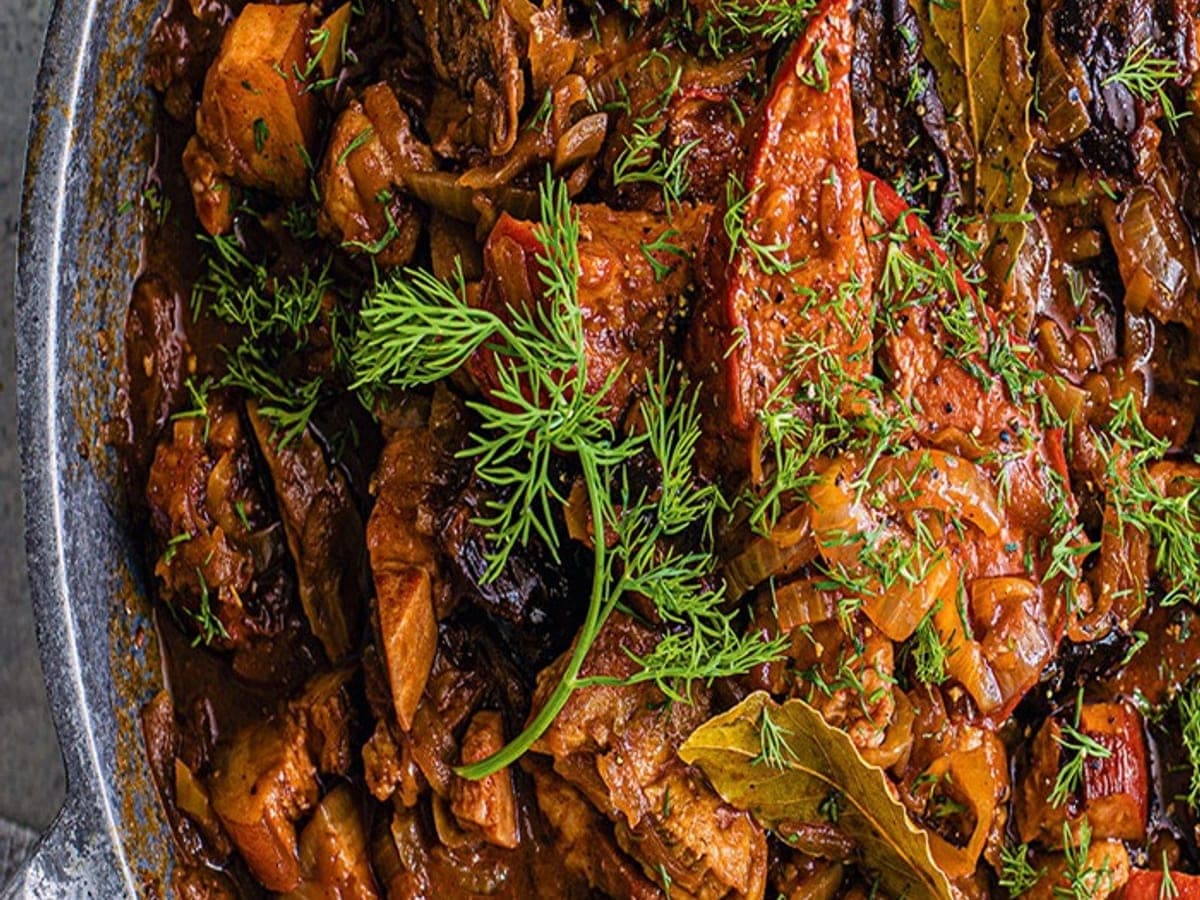 Bigos (Polish hunter's stew) — Polish recipe