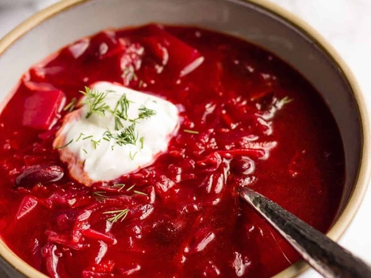 Borsch — Ukrainian recipe