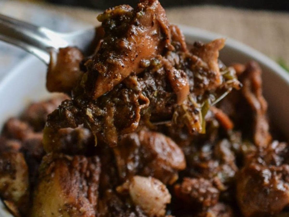 Brown Stew Chicken — Jamaican recipe