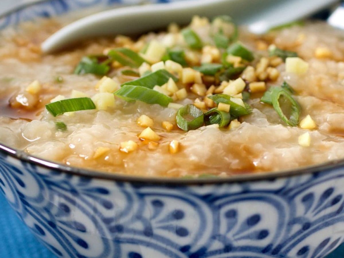 Chicken Congee — Chinese recipe