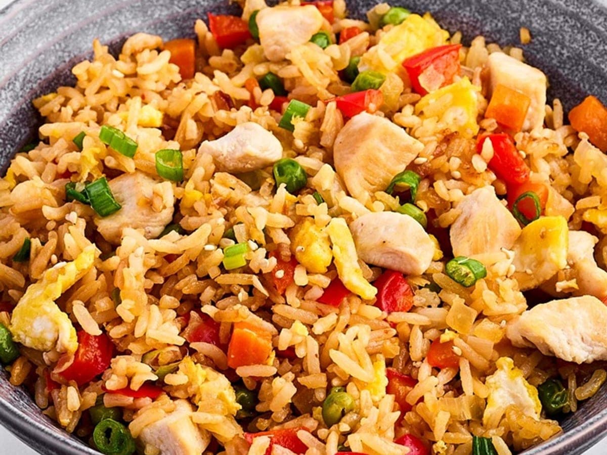 Chicken Fried Rice — Chinese recipe