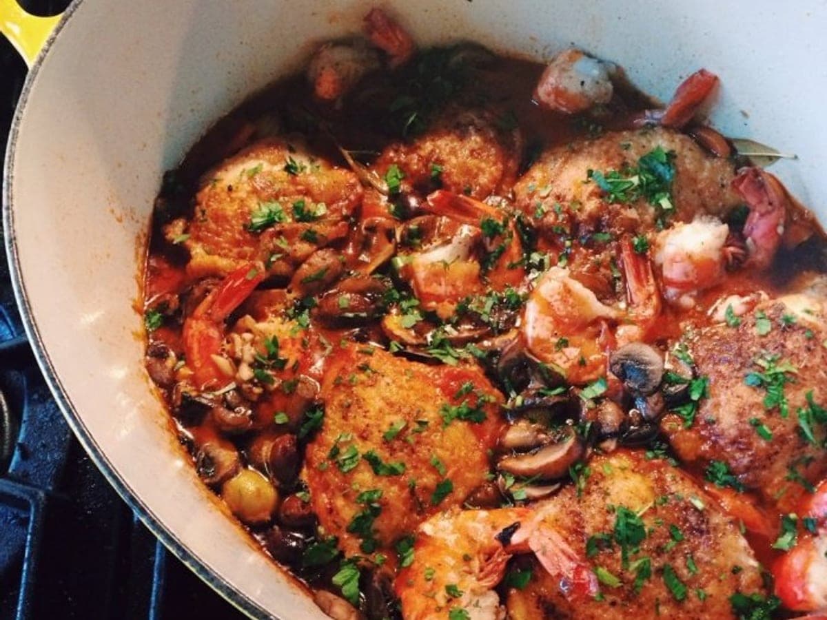 Chicken Marengo — France recipe