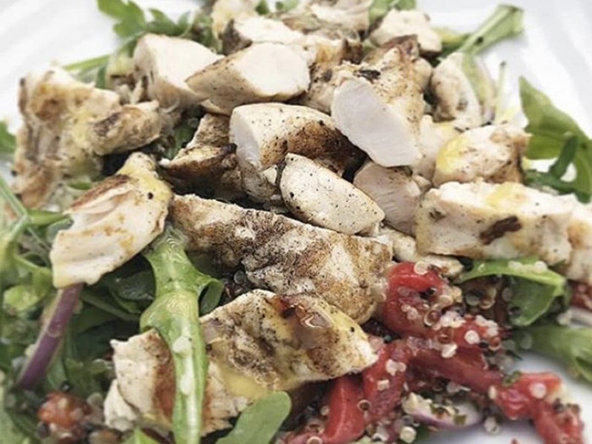 Chicken Quinoa Greek Salad — Greek recipe
