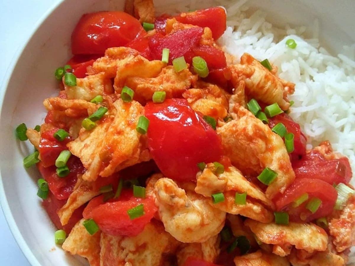 Chinese Tomato Egg Stir Fry — Chinese recipe