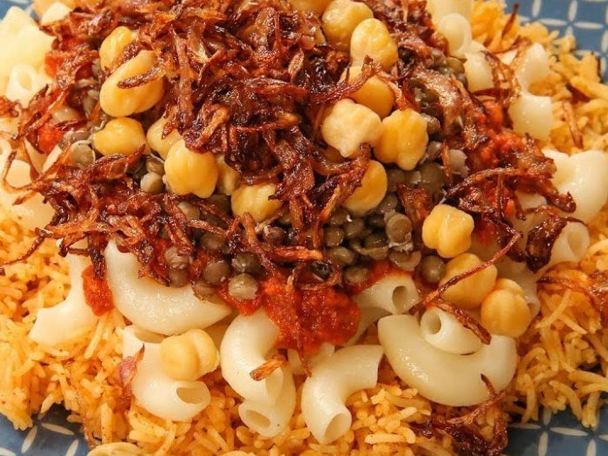 Koshari — Egyptian recipe